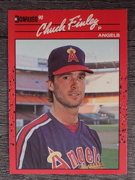 1990 Donruss #344 Chuck Finley