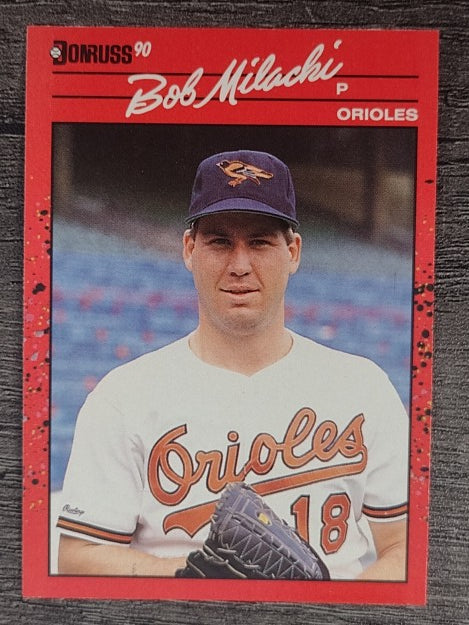 1990 Donruss #333 Bob Milacki