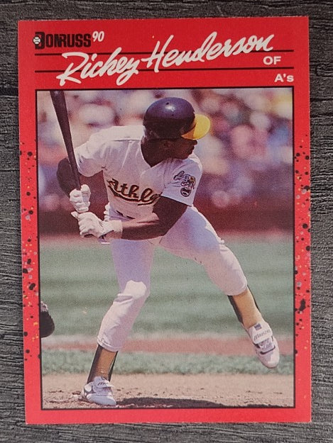 1990 Donruss #304 Rickey Henderson
