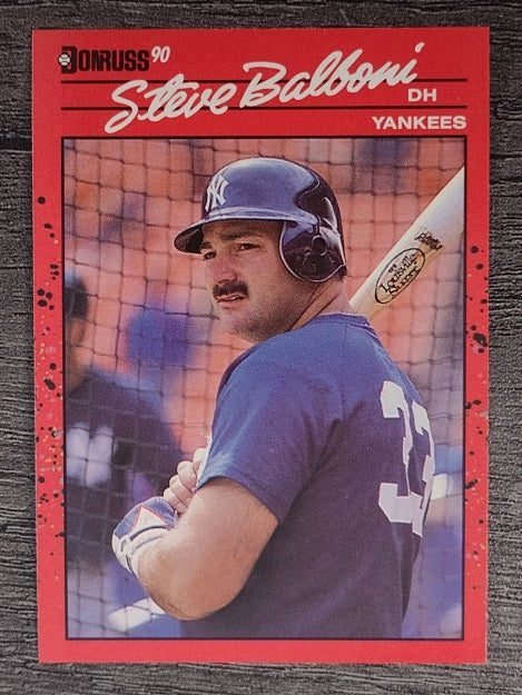 1990 Donruss #315 Steve Balboni