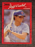 1990 Donruss #496 Jeff Kunkel