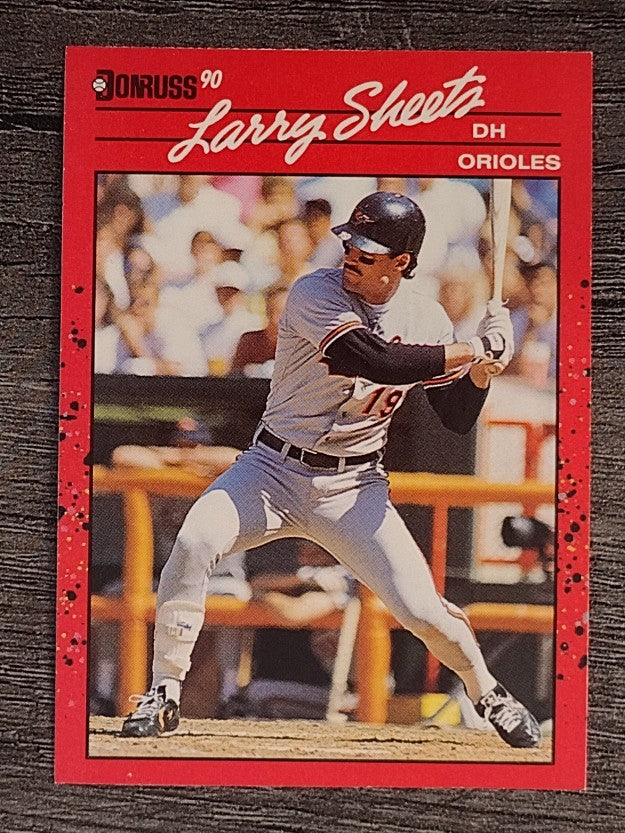 1990 Donruss #495 Larry Sheets