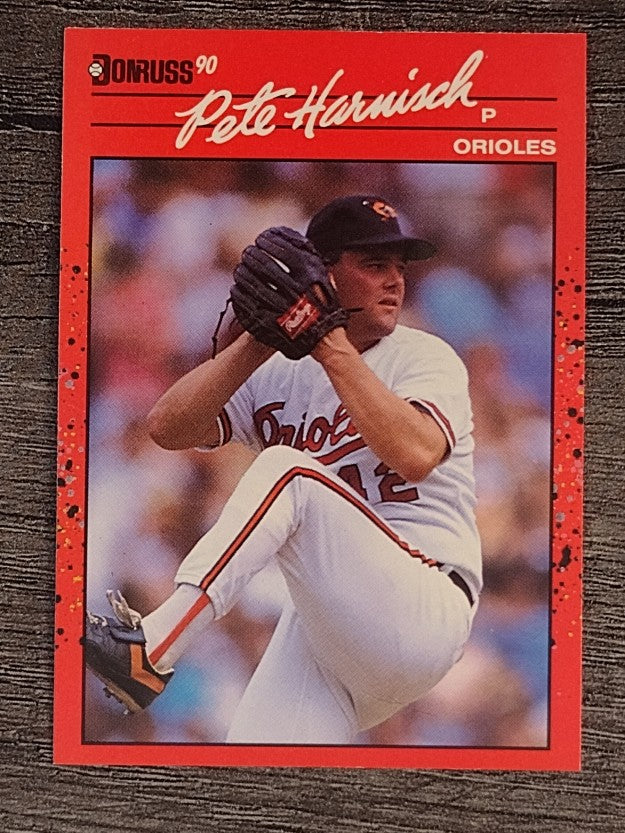 1990 Donruss #596 Pete Harnisch DP