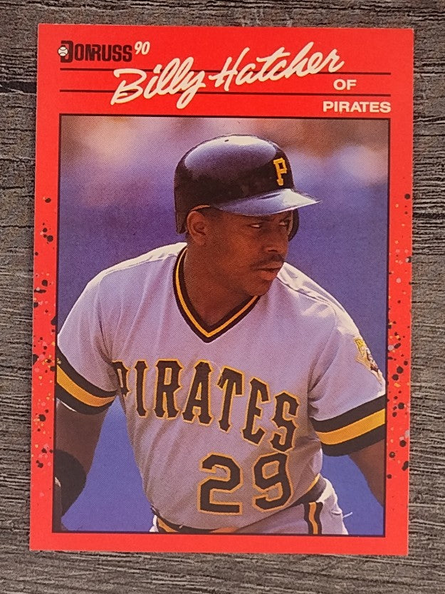 1990 Donruss #616 Billy Hatcher DP