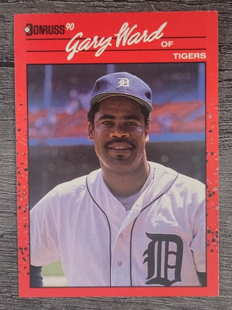 1990 Donruss #621 Gary Ward DP