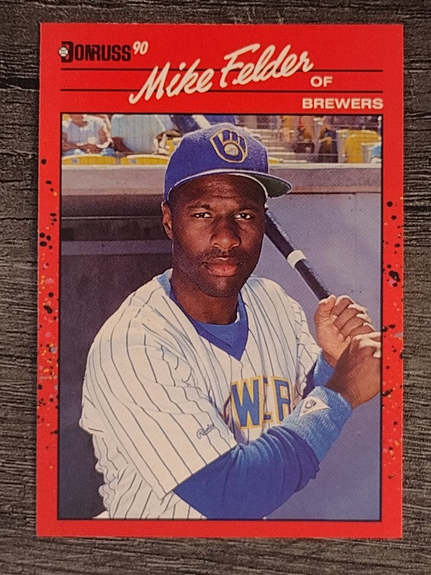 1990 Donruss #609 Mike Felder DP