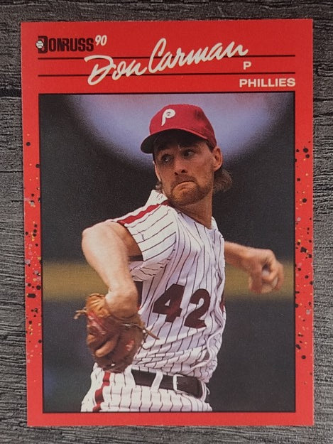 1990 Donruss #604 Don Carman DP
