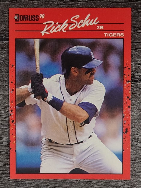 1990 Donruss #599 Rick Schu
