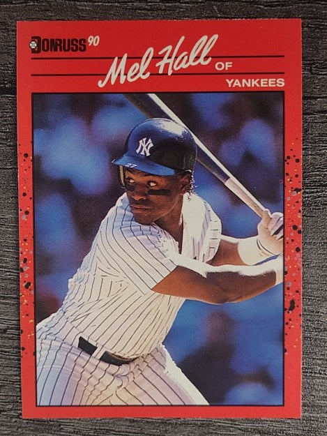 1990 Donruss #598 Mel Hall