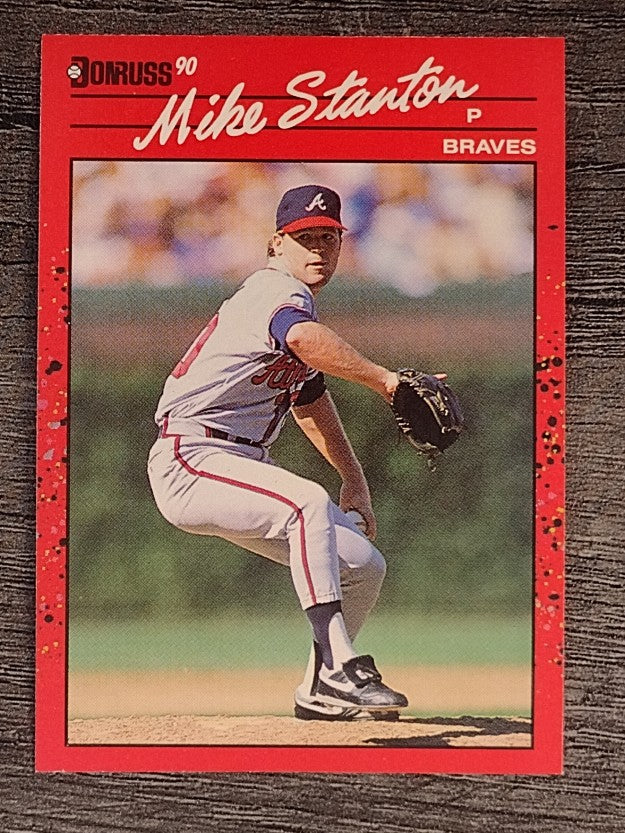 1990 Donruss #508 Mike Stanton RC