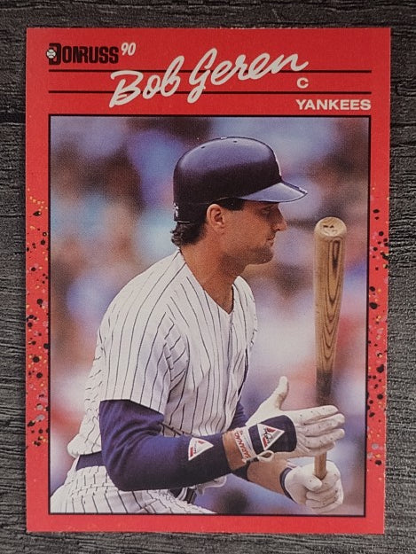 1990 Donruss #395 Bob Geren