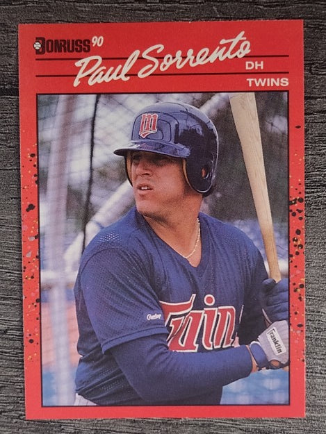 1990 Donruss #626 Paul Sorrento DP RC