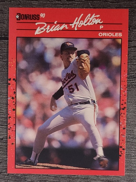 1990 Donruss #635 Brian Holton