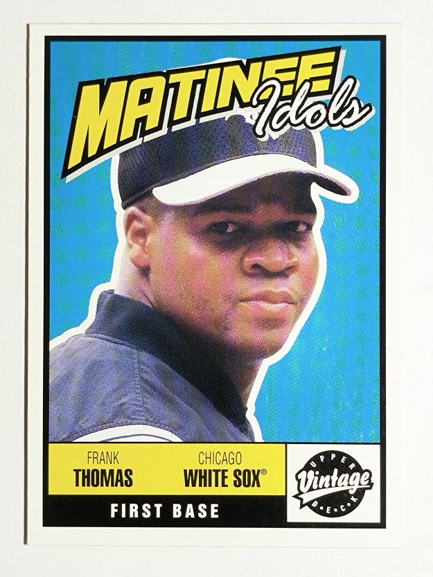 2001 Upper Deck Vintage Matinee Idols #M17 Frank Thomas