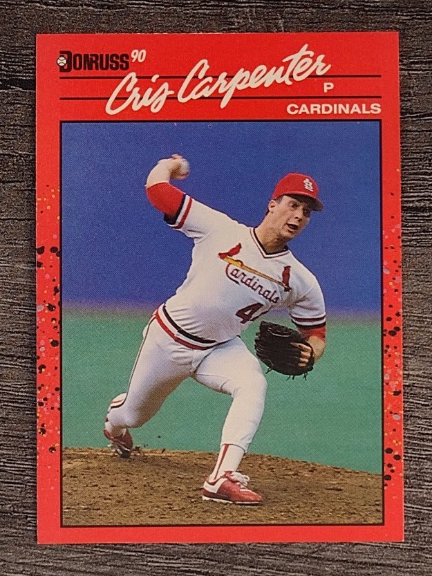 1990 Donruss #634 Cris Carpenter DP