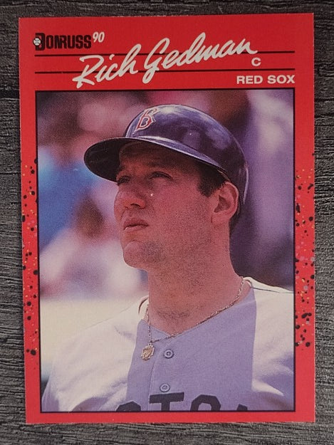 1990 Donruss #346 Rich Gedman