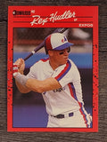 1990 Donruss #366 Rex Hudler