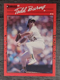 1990 Donruss #446 Todd Burns