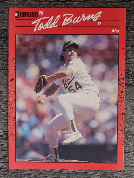 1990 Donruss #446 Todd Burns