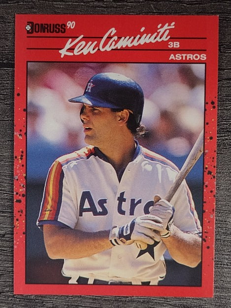 1990 Donruss #424 Ken Caminiti