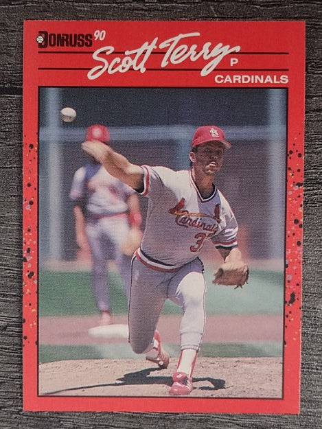 1990 Donruss #418 Scott Terry
