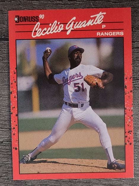 1990 Donruss #403 Cecilio Guante