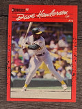 1990 Donruss #243 Dave Henderson