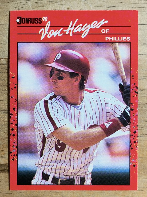 1990 Donruss #278 Von Hayes
