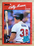 1990 Donruss #46 Kelly Mann DP RC