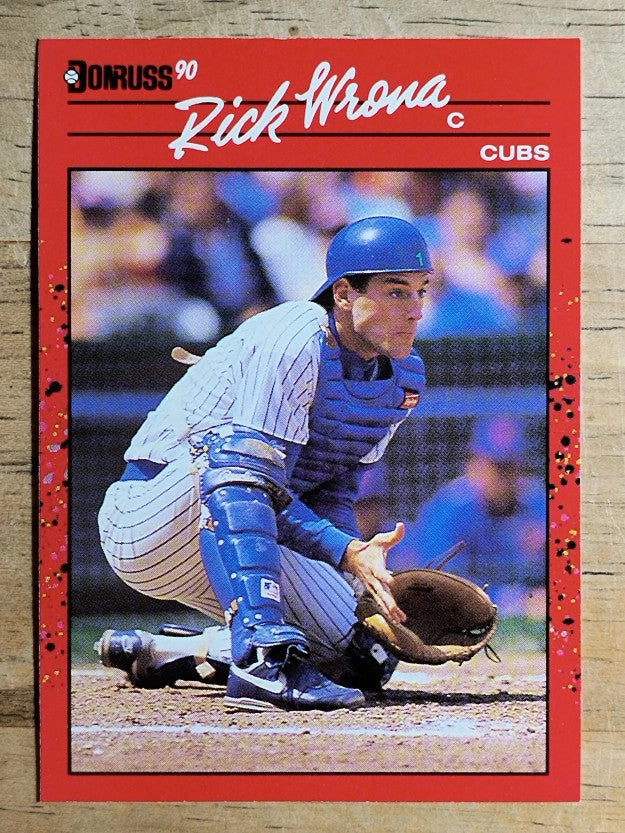 1990 Donruss #512 Rick Wrona