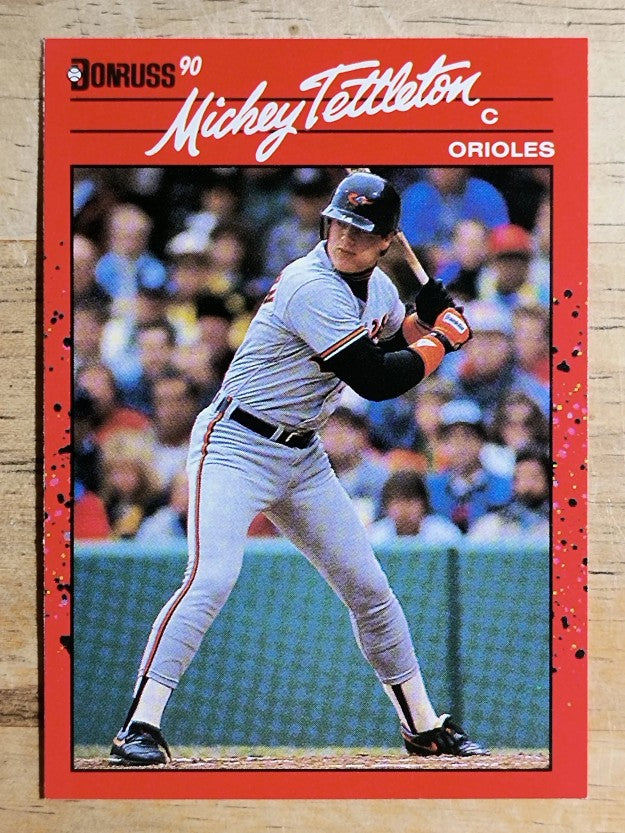 1990 Donruss #169 Mickey Tettleton