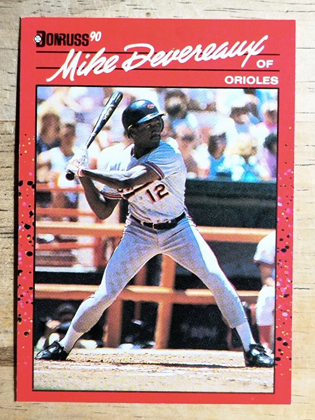 1990 Donruss #282 Mike Devereaux