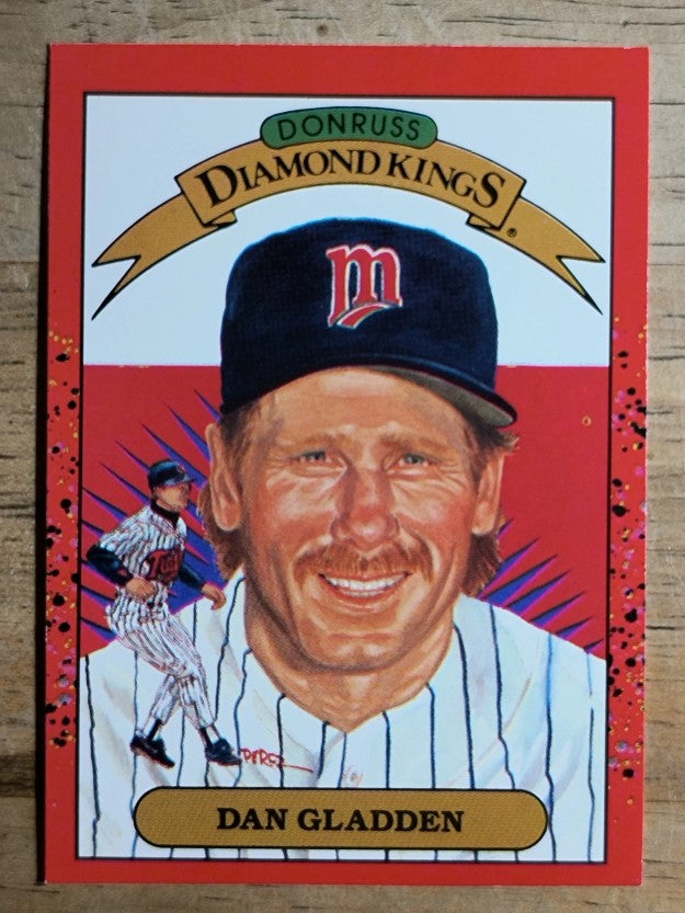 1990 Donruss #22 Dan Gladden DK