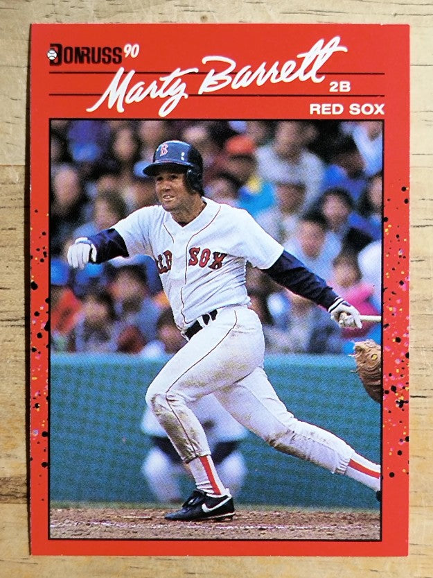 1990 Donruss #240 Marty Barrett