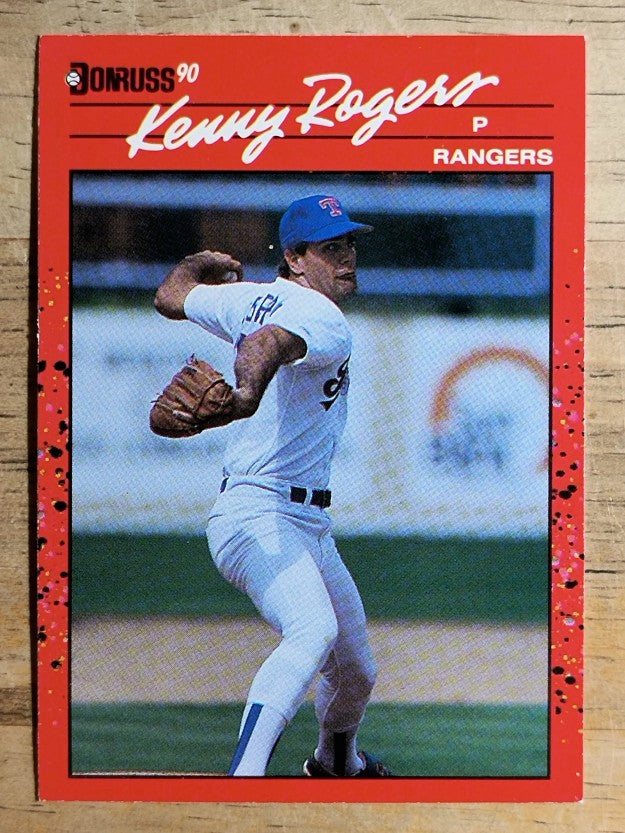 1990 Donruss #283 Kenny Rogers
