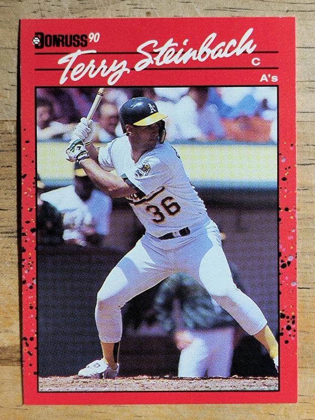 1990 Donruss #268 Terry Steinbach