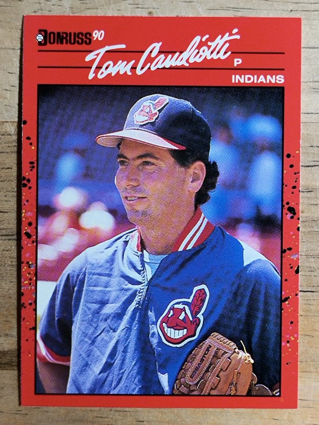 1990 Donruss #256 Tom Candiotti
