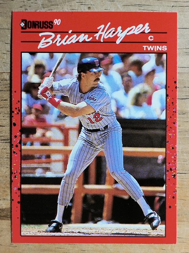 1990 Donruss #355 Brian Harper