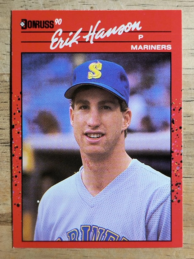 1990 Donruss #345 Erik Hanson