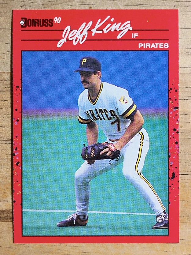 1990 Donruss #480 Jeff King