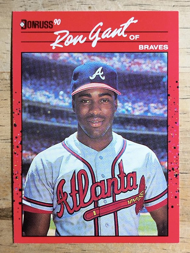 1990 Donruss #475 Ron Gant
