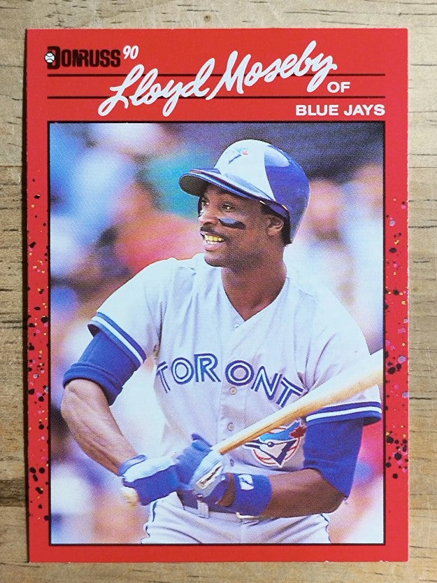 1990 Donruss #504 Lloyd Moseby