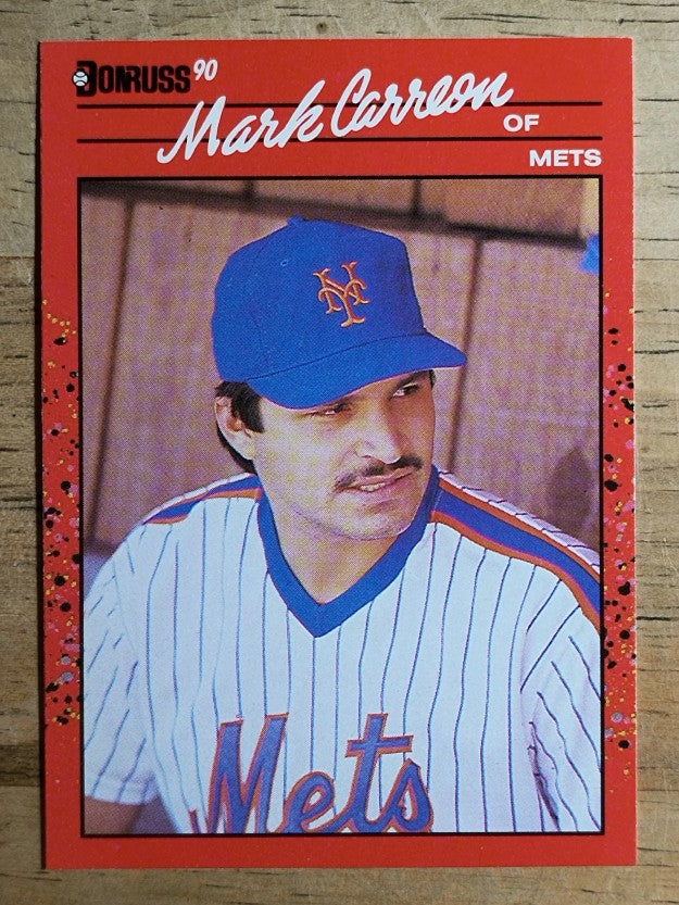 1990 Donruss #454 Mark Carreon