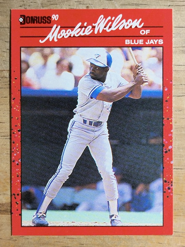 1990 Donruss #442 Mookie Wilson