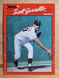 1990 Donruss #217A Scott Garrelts ERR/Born 10/20