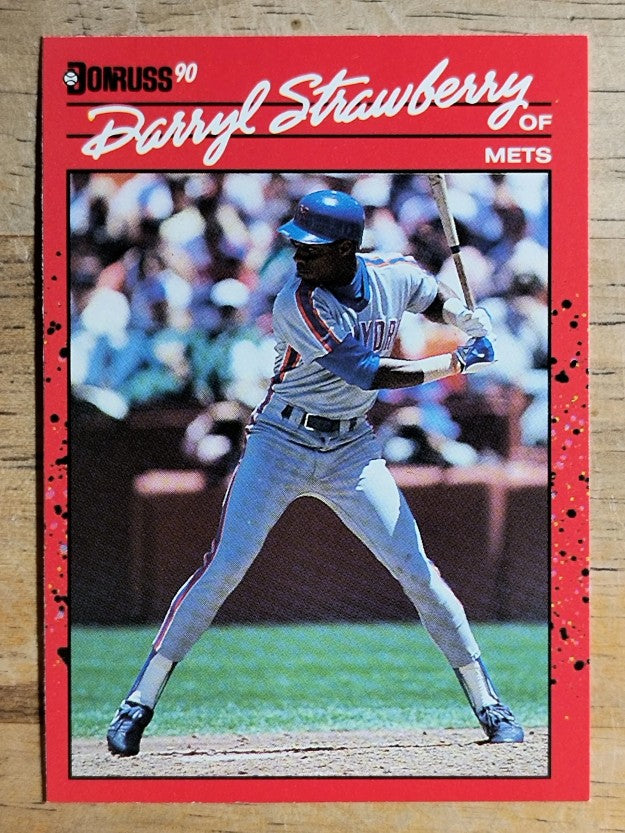 1990 Donruss #235 Darryl Strawberry