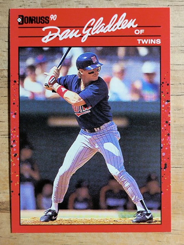 1990 Donruss #182 Dan Gladden