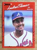 1990 Donruss #263 Andres Thomas