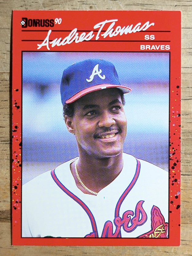 1990 Donruss #263 Andres Thomas