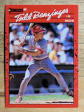 1990 Donruss #257 Todd Benzinger